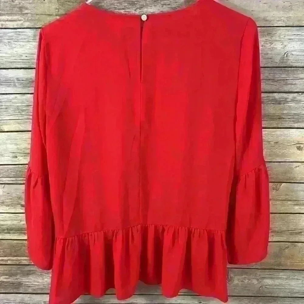 J Crew Bell Blouse - Picture 5 of 6